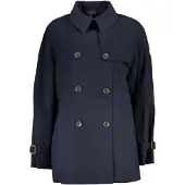 Tommy Hilfiger Femmes, Manteaux, Trench-coat bleu pour femme, Bleu