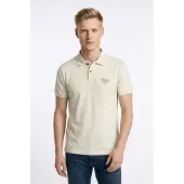 Petrol Industries T-Shirt pierre / blanc