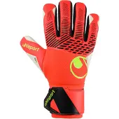 Uhlsport Gant de receveur Soft Hn Pro - rouge fluo/blanc/jaune fluo, taille : 6,5