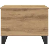 vidaXL Table basse Artisan-Chêne 60x44,5x45 cm Bois composite
