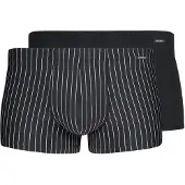 Skiny Boxers 'Power Line' noir / blanc