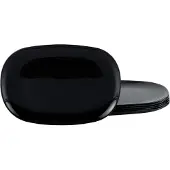 Luminarc Parti italien, Assiettes, Noir
