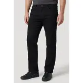 Wrangler - Jeans pour hommes - Coupe classique - Rouge "Kabel" - Noir "Rinse"