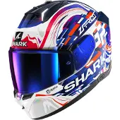 Shark Casque Skwal i3 Replica Zarco GP, blanc/bleu/rouge, taille M (57/58)