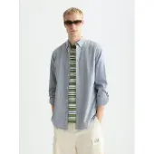 Scotch & Soda 182213 Regular Fit Long Sleeve Shirt Bleu S Homme