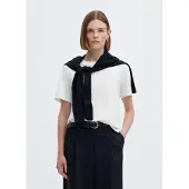 Selected femme T-shirt 'SLFEssential' blanc