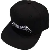 Metallica Unisexe, Casquette, 3D Logo Snapback Cap, Noir, (Taille unique)