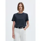 Selected T-shirt 'SLFMy Essential' bleu marine