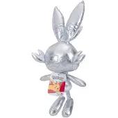 Jazwares Figurine en peluche Pokemon - 25e anniversaire Select (argent, 20cm) Hopplo