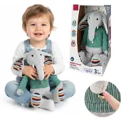 Woopie Peluche Interactive Éléphant Avec Son Et Lumière