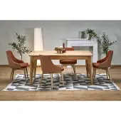 Halmar Table à rallonge EDMONDO chêne naturel