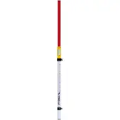 Stabila Mire de nivellement - - NL 7468 - Aluminium anodisé - Hauteur max. 240 cm - Laser et récepteur