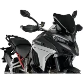 Puig sport screen black 390x365mm ABE approved for Ducati