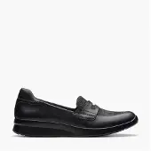 Clarks Mocassins Ellowyn Penny Femme Black Leather