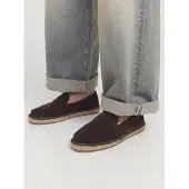 Jack & jones Espadrilles 'JFWScherlock' brun foncé