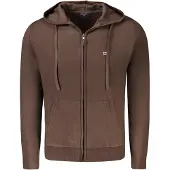 NORWAY 1963 Hommes, Pull-over, Marrone Poliammide Men's Cardigan, Marron, (3XL)