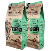 Wiejska zagroda Dinde et lapin, croquants S 2 x 20 kg