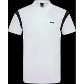 BOSS pour homme. 50564793 Polo Union blanc (M), Casuel, Coton, Manche courte