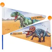 Bike Fashion Drapeau De Sécurité T-rex World