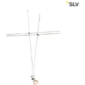SLV Lampe à câble pour système de câble Tenseo 12V QR-C51 Chrome 1 pièce