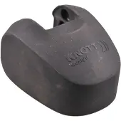 Knott Pare-chocs "Softdock" noir, pour raccords en fonte