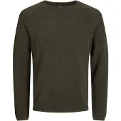 Jack & Jones Pull-over 'JJEHill' olive