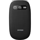 Brondi BROAMICOCOMFORTBKR Téléphone portable 7,11 cm (2,8 pouces) Noir Téléphone fonctionnel
