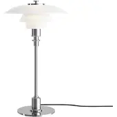 Louis Poulsen PH 2/1 Lampe de table Chrome