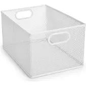Relaxdays Lot 3 paniers de rangement (36.50 cm, 3x)