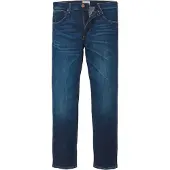 Wrangler Jeans Greensboro Five-Pocket-Style lange Hose Straight Fit