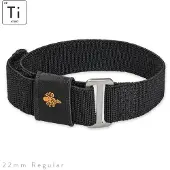 Prometheus Design Werx Ti-FXDS Strap 22mm - Black Reg