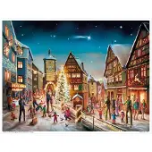 Richard Sellmer Verlag Calendrier de l'Avent « Rothenburg Plönlein »