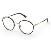 Nina Ricci Vnr428 Rounded Woman Glasses Marron 135/52 mm Femme