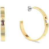 Tommy Hilfiger Stripes Earrings Doré Femme