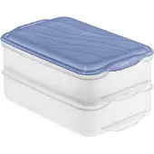 Rotho Porteur d'aliments RONDO 2 x 1,35 L