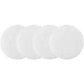 Lippa - Smart-Finder pour les clés, les objets et les animaux domestiques - 4 pièces (Apple Find My), Traceur, Blanc