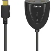 Hama 00205161 câble HDMI HDMI Type A (Standard) 2 x HDMI Type A (Standard) Noir