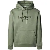 Pepe Jeans Sweat-shirt 'Macbeth' vert / noir