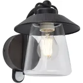 Lutec Lampe murale classique Cate PIR avec capteur