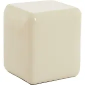 Light & Living Colonne en crème brillant design FABI – 35x35x40 cm
