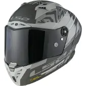 LS2 Ff805 Thunder Carbon Gp Aero Polar Full Face Helmet Noir L