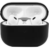 Mobile Origin Étui pour AirPods Pro 2, étui en cuir , noir