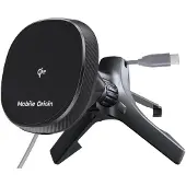 Mobile Origin Wireless Car Vent Qi2 Charger CA15, Adaptateur pour véhicule, Noir