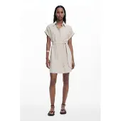 Desigual Robe courte AVINYON femmes - Blanc - EU M