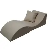 Velinda Chaise Longue 3 En 1 Multi-Usage Crme