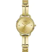 GUESS Montre à affichage analogique 'Bellini' or