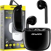 Awei Casque Bluetooth 5.0 T28 Tws+ Docking Station Noir/Noir