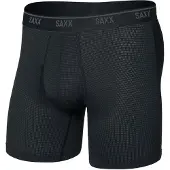 Saxx Quest Quick-dry Mesh Boxers Noir M Homme