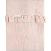 Babys Only Drap lit bébé Calm vieux rose - avec volant
