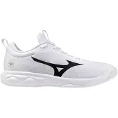 Mizuno Chaussures de sport d'intérieur Wave Luminous, couleur blanche, pointure EU 40 1/2, couleur blanche, pointure EU 40 1/2